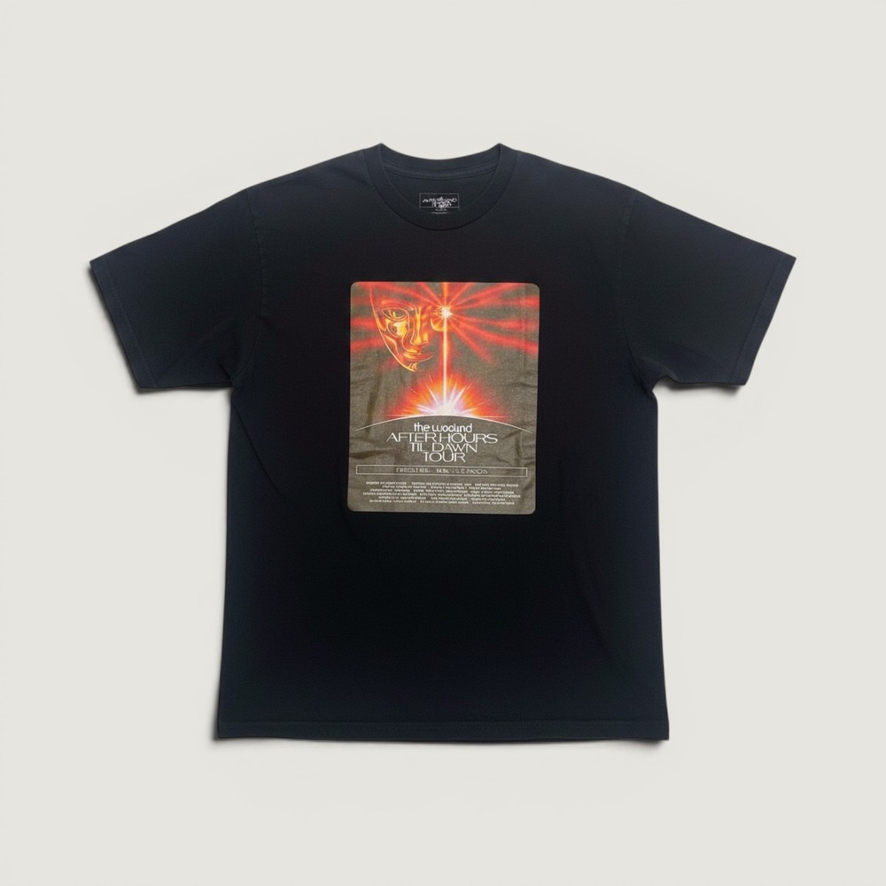 Authentic‎ The Weeknd T Shirt After Hours Til Dawn Tour Black Medium